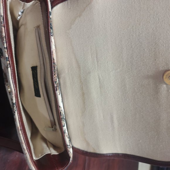 Gold Coast Clutch Purse Leaf Pattern - Picture 3 of 5